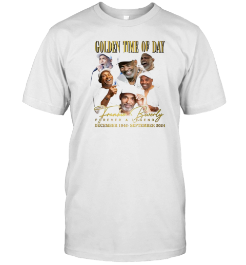 Golden Time Of Day Frankie Beverly Forever A Legend 1946 2024 T- Classic Men's T-shirt