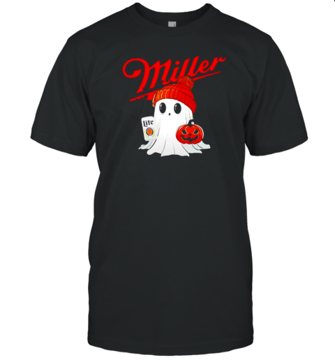 Halloween Ghost Miller Lite T- Classic Men's T-shirt