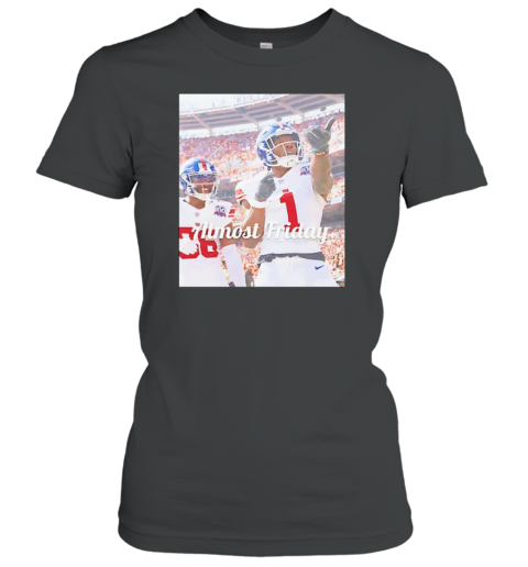 Malik Nabers 1 Celebration Almost Friday T- Classic Women's T-shirt