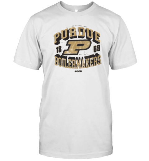 Purdue Boilermakers Field Arched Wordmark T-Shirt