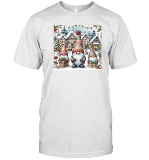 Scandi Nordic Christmas Gnome T- Classic Men's T-shirt