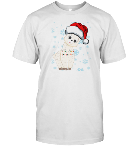 Sweet Llama Cute Christmas Gifts Idea T-Shirt