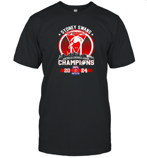 Sydney Swans Australian Football League Champions Toyota Grand Finals 2024 T- Classic Men's T-shirt