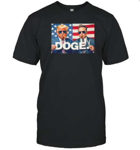 The Department Of Government Efficiency Doge Trump Vs Elon T-Shirt