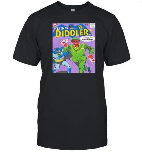 The Diddler Comic Diddle Me This Batman T- Classic Men's T-shirt