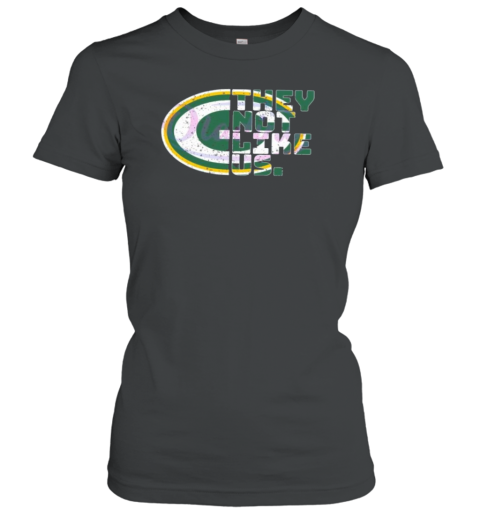 They Not Like Us Green Bay Packers Football Logo Mascot T- Classic Women's T-shirt