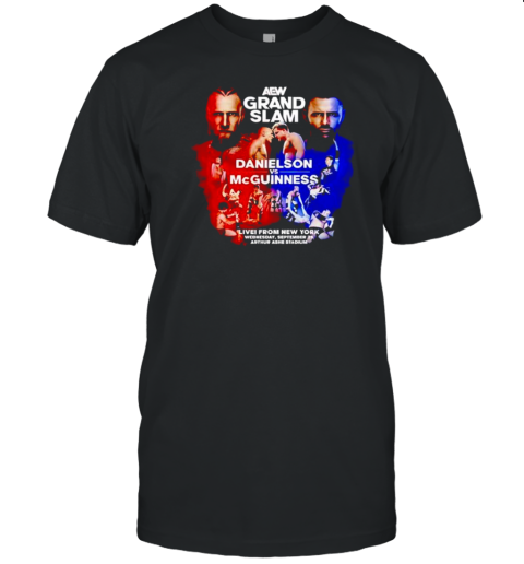 AEW Grand Slam 2024 Matchup Bryan Danielson Vs Nigel Mcguinness T-Shirt