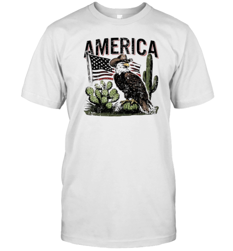 America Eagle Western T-Shirt