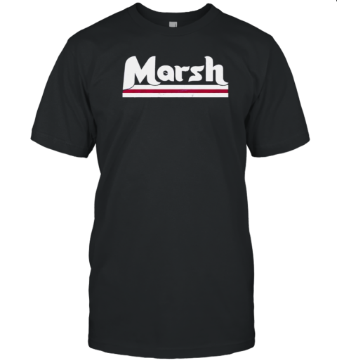 Brandon Marsh Philadelphia Phillies Name Text T-Shirt