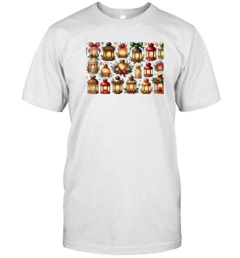 Christmas Lanterns T- Classic Men's T-shirt