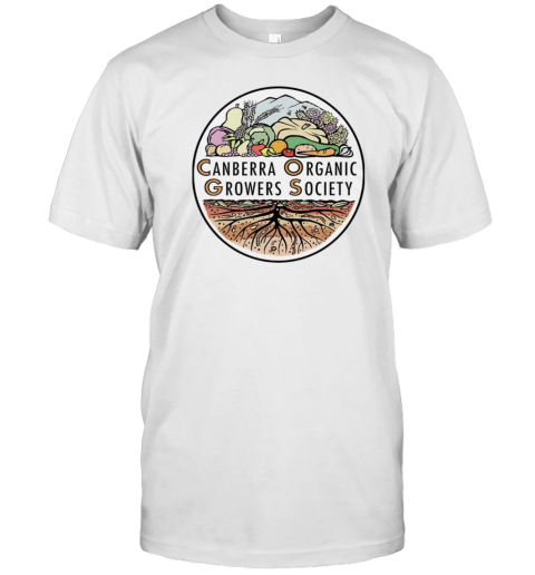 COGS Canberra Organic Growers Society Logo T-Shirt