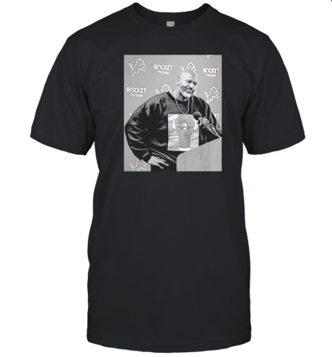 Dan Campbell In Brad Holmes Picture T- Classic Men's T-shirt