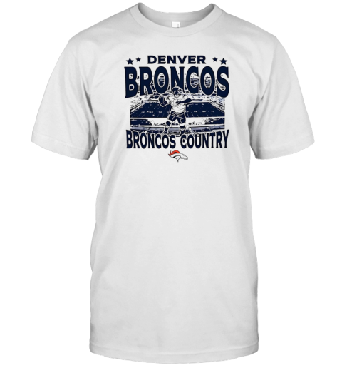 Denver Broncos Country Logo T-Shirt