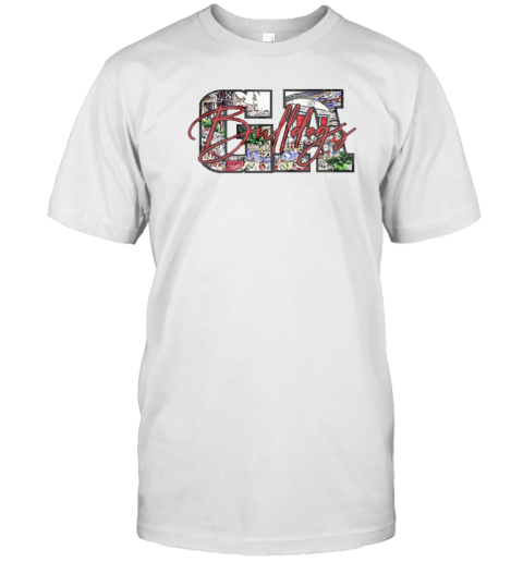 GA Bulldogs Logo Retro T- Classic Men's T-shirt