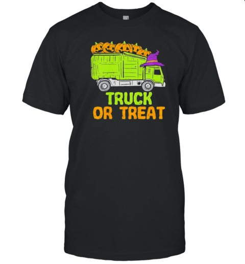 Garbage Truck Pumpkins Baby Halloween T- Classic Men's T-shirt