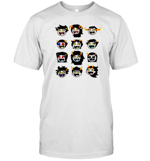 Homestuck Troll Awesome Smiley Icons Cartoon T- Classic Men's T-shirt