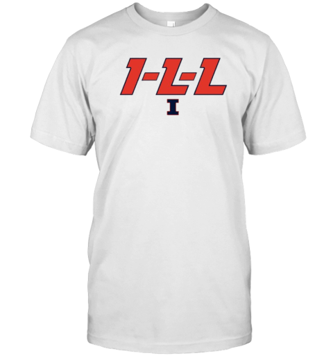 Illinois Fighting Illini Football 1 L L T-Shirt