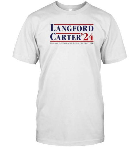 Langford Carter '24 For American League Rookie Of The Year T- Classic Men's T-shirt