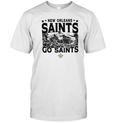 New Orleans Saints Go Saints Logo T- Classic Men's T-shirt