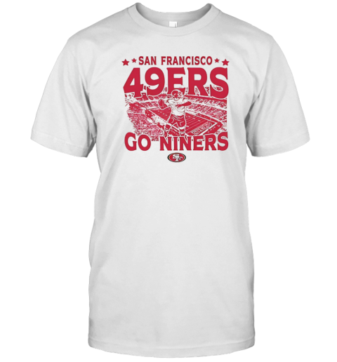 San Francisco 49Ers Go Niners Logo T- Classic Men's T-shirt