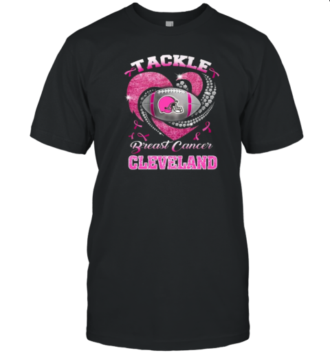 Tackle Breast Cancer Cleveland Browns T-Shirt