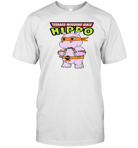 Teenage Moodeng Ninja Hippo T- Classic Men's T-shirt