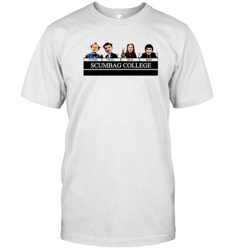 Vyvyan Prick Neil Mike Scumbag College T-Shirt