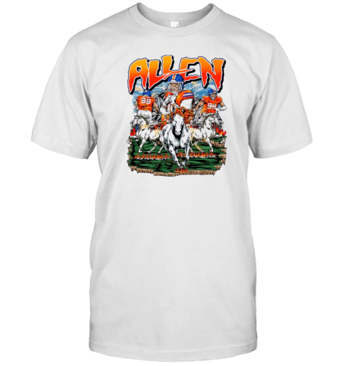 Zach Allen Denver Broncos Basketball Player Mascot T- Classic Men's T-shirt