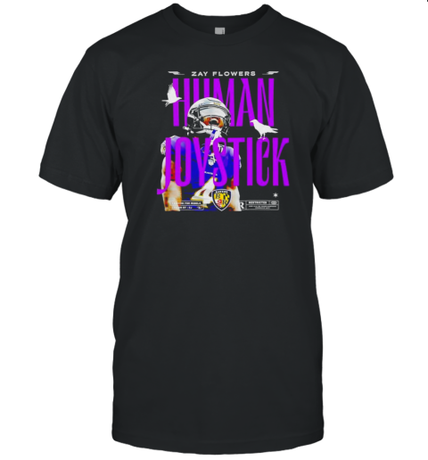 Zay Flowers Human Joystick Football T- Classic Men's T-shirt