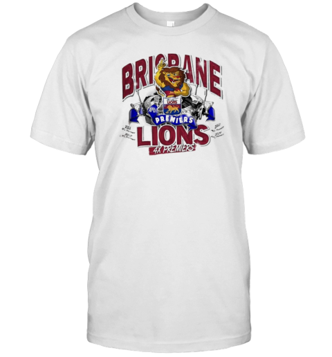 Brisbane Lions AFL Premiership Champions T-Shirt