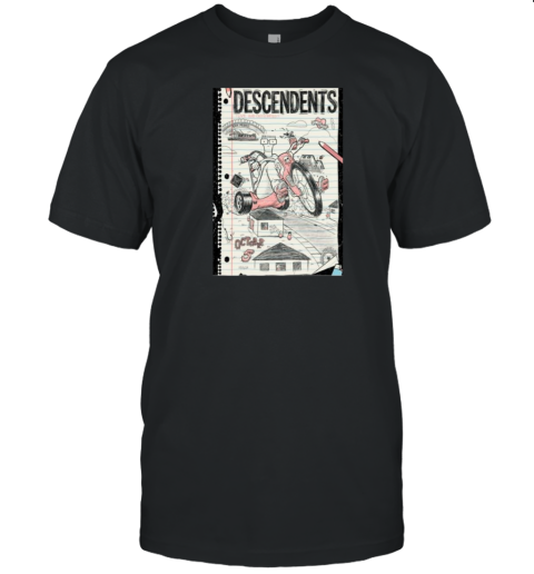 Descendents October 5, 2024 In Hermosa Beach, CA Tour Poster T-Shirt