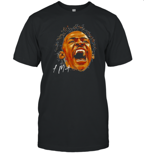 Face Ja Morant Scream Basketball Signature T-Shirt