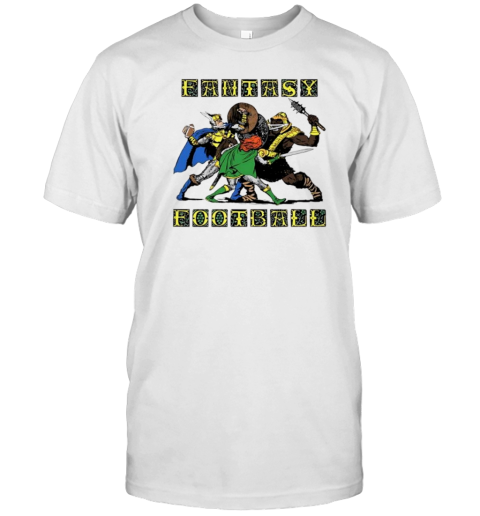 Fantasy Football Cartoon Design T-Shirt