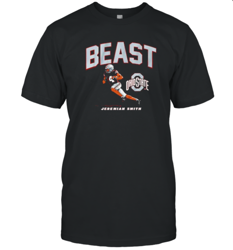 Ohio State Football Jeremiah Smith Beast T-Shirt