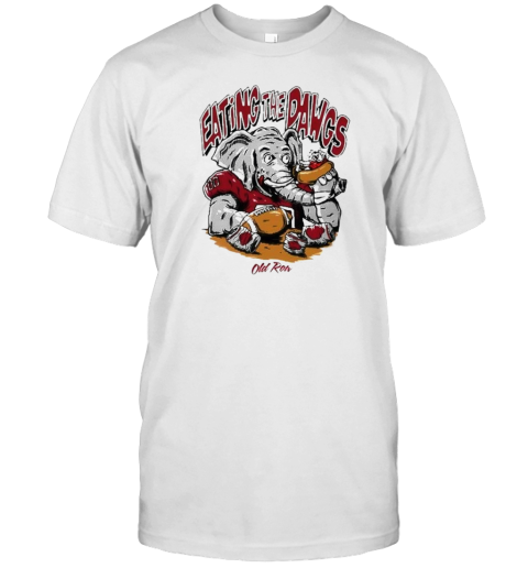 Old Row U Eating The Dawgs Pocket T-Shirt