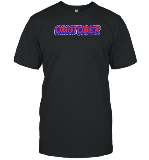 Omgtober New York Baseball Logo T-Shirt