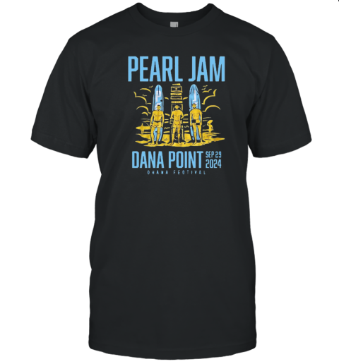 Pearl Jam Tour Ohana Point September 29, 2024 Event T-Shirt