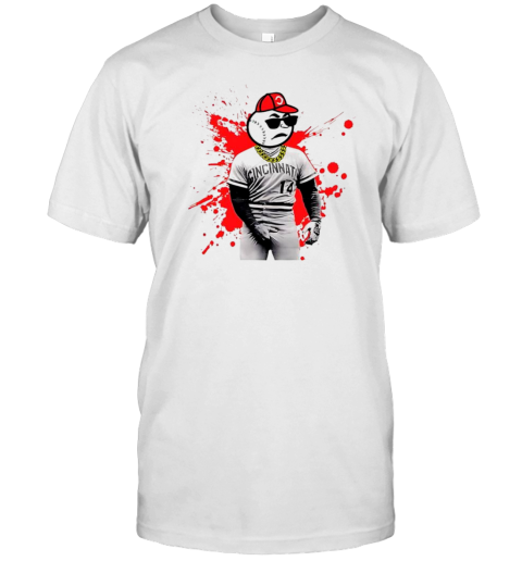 Pete Rose Deez Roses Cincinnati Reds Baseball Design T-Shirt