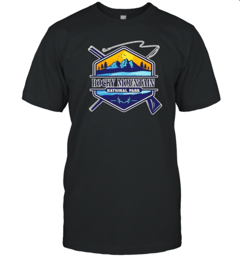 Rocky Mountain National Park Retro T-Shirt