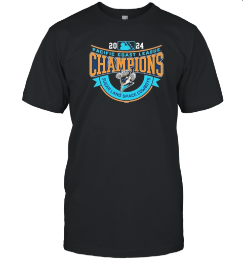 Sugar Land Space Cowboys 2024 Pacific Coast League Champions T-Shirt