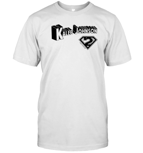 Super Kaleb Johnson Text T-Shirt