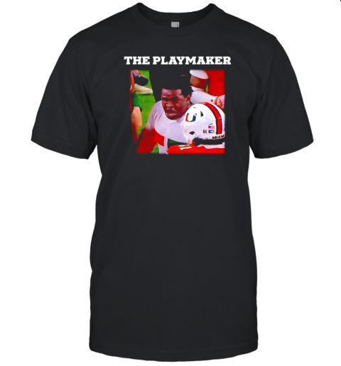 The Playmaker Michael Irvin Miami Hurricanes Football T-Shirt