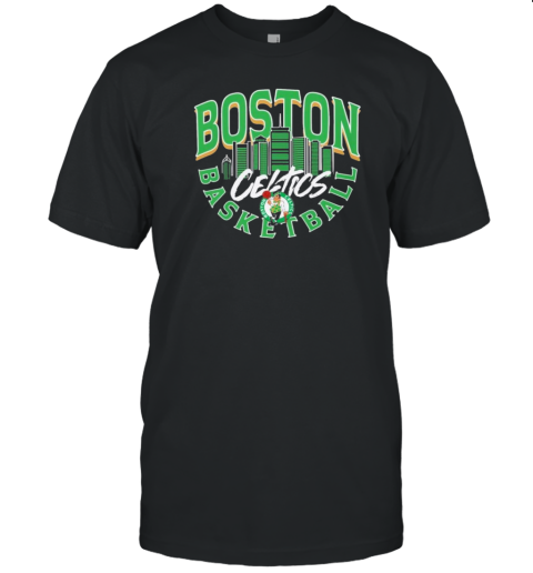 Boston Celtics 2024 2025 Baseball World Tour T-Shirt