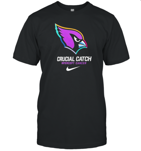 Cardinals Nike Black 2024 NFL Crucial Catch T-Shirt