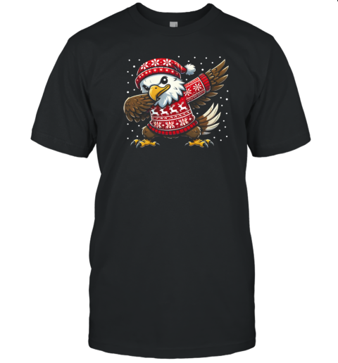 Christmas Eagle Lover Funny Eagle Ugly Christmas T-Shirt