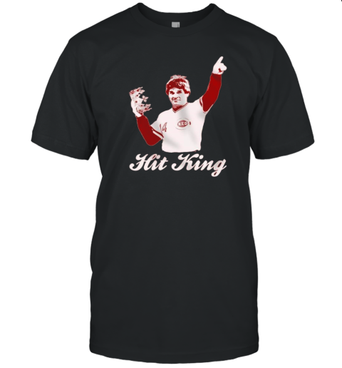 Cincinnati Reds Pete Rose Hit King 2024 T-Shirt