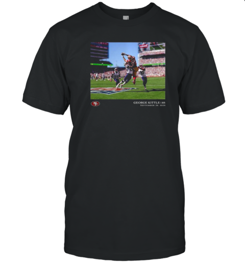 George Kittle San Francisco 49ers NFL Flash Features Week 4 T-Shirt