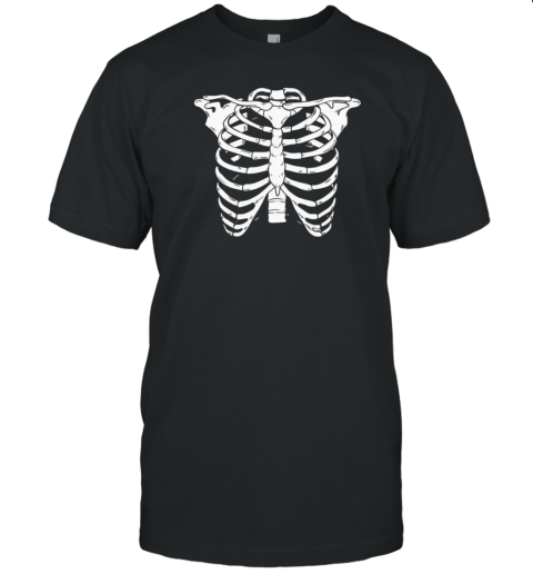 Glow in the Dark Skeleton Bones T-Shirt