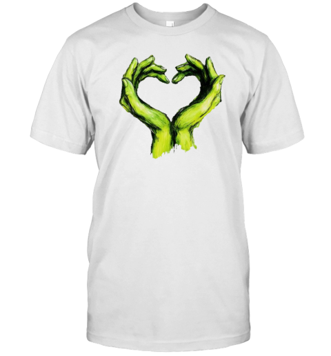 Green Hands Art Love T-Shirt