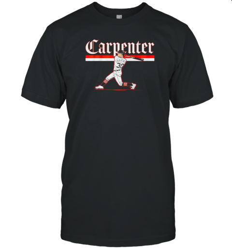 Kerry Carpenter Slugger Swing Detroit MLBPA Baseball T-Shirt